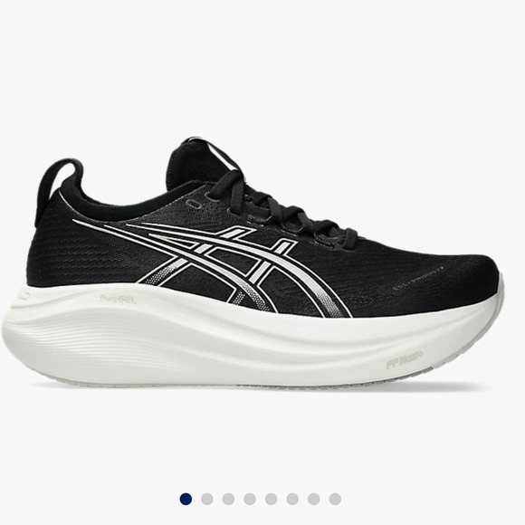 Asics Shoes - ASICS GEL-NIMBUS 27 Running Shoes – Black – Women's 7.5 – WIDE - Like New